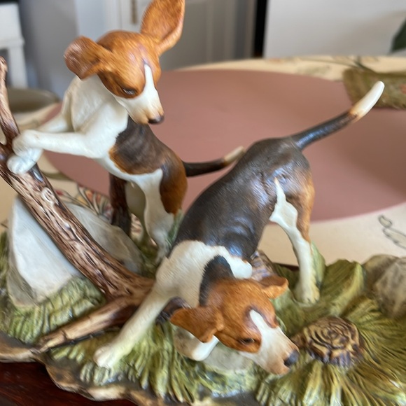 Hunting Dog and Fox Figurine by Andrea by Sadek 6731 Year 1983 - Picture 7 of 8